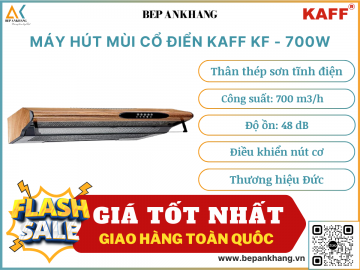 Máy hút mùi cổ điển Kaff KF - 700W - Thương hiệu Đức
